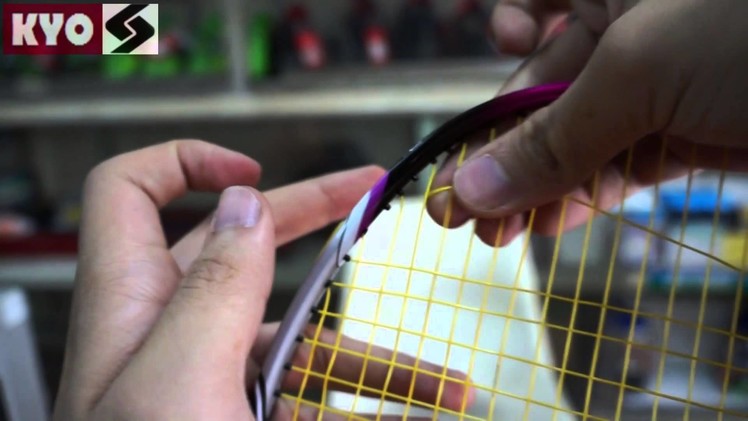 PROSPEED BADMINTON - How to String a Badminton Racket