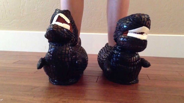 T-Rex Dinosaur Animal Slippers