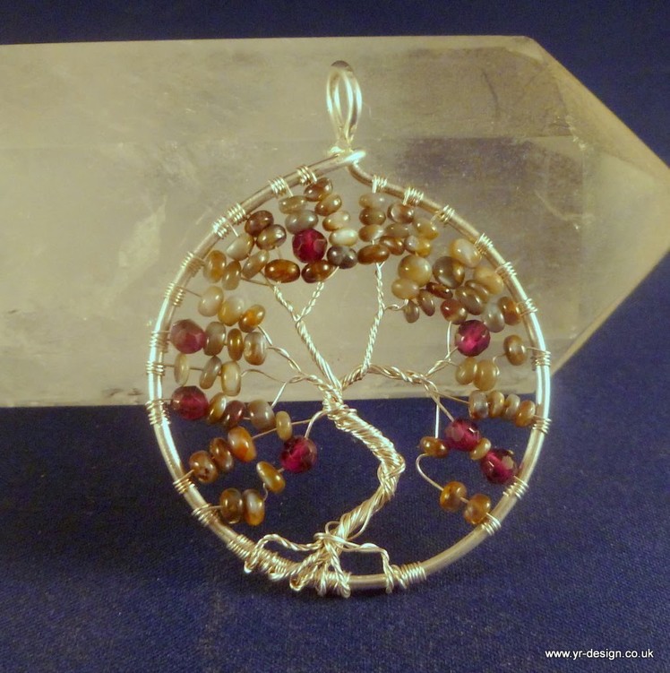 Tree of Life Pendant - A Wire Wrap Tutorial