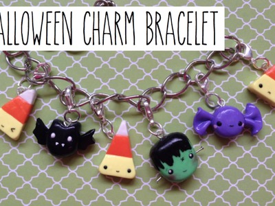 TUTORIAL: Polymer Clay Halloween Charm Bracelet: Collab with CraftyLicious
