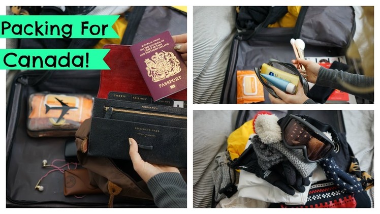 What I'm Packing For Canada! | EmTalks