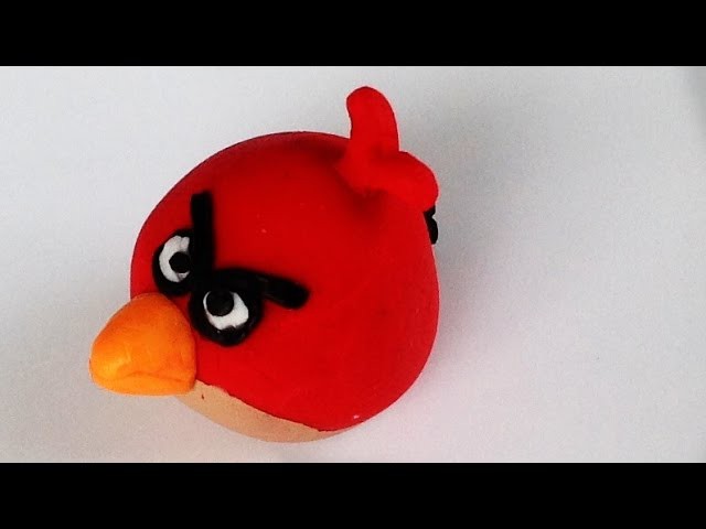 Angry Birds Polymer Clay Tutorial (DIY. How To Make. Tutorial)