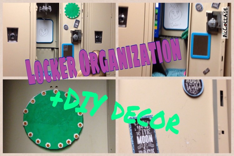 Back To School | Locker Organization + DIY Decorations
