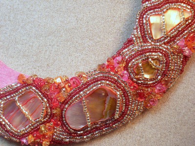 Bead Embroidered Collar