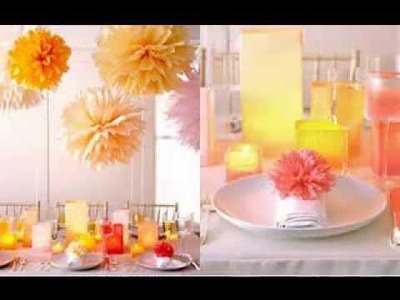 Cheap Simple DIY wedding decorations ideas