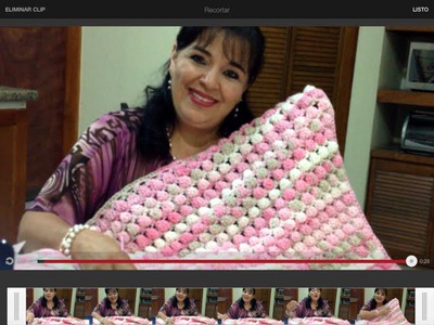 Colchita Lili para bebe en crochet - Tejiendo con Laura Cepeda