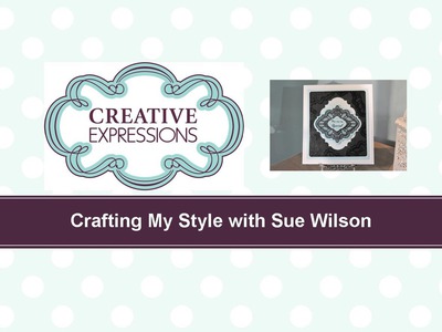 Craft Dies by Sue Wilson -- Tutorial Video -  Pyramised Delicate Lace for Creative Expressions