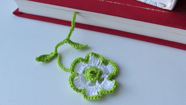 Crochet a Pretty Flower Bookmark - DIY Crafts - Guidecentral