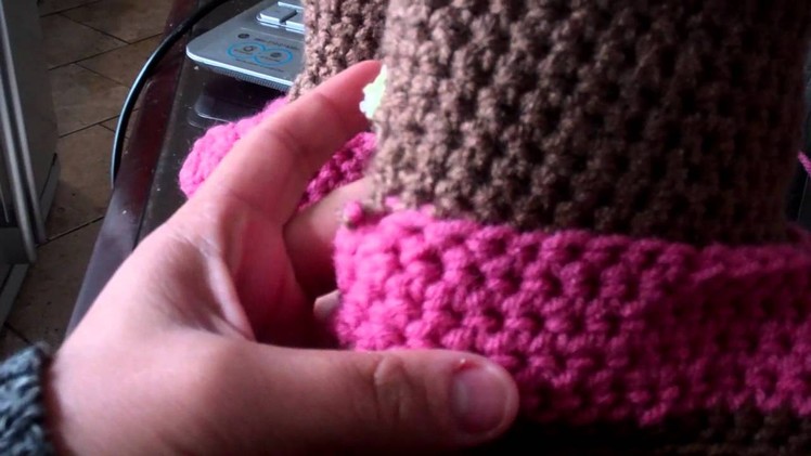 Crochet baby Boots