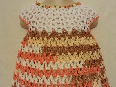 #Crochet Easy Baby Toddler Spring Summer Dress #TUTORIAL