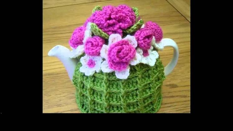 Crochet flower bouquet