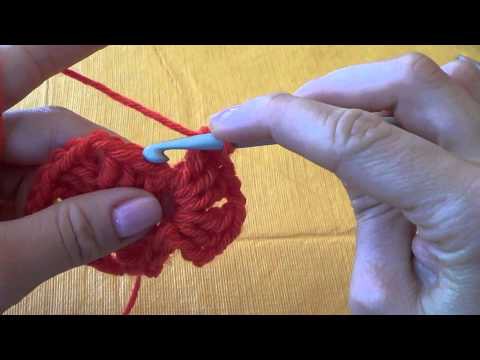 Crochet (Ganchillo): Granny Square 1 color primera parte