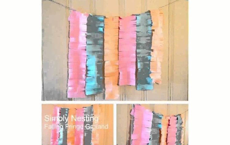Decorations With Tissue Paper