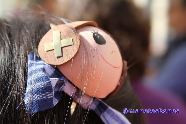 Diadema fallera hecha con goma eva | Tutorial DIY