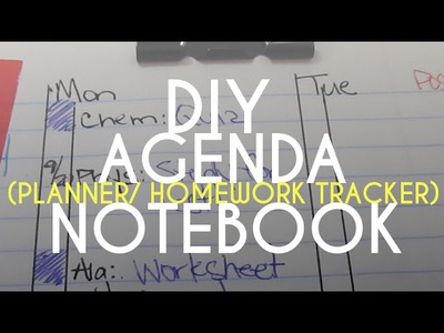 DIY Agenda and Planner | SugarStilettosStyle