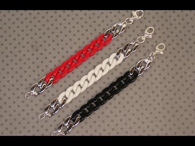 DIY: Chunky Chain Bracelet | ShowMeCute