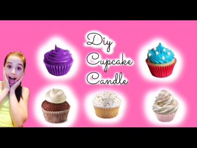 DIY: Cupcake Candle (with SPRINKLES)