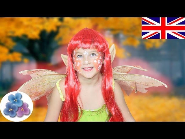 DIY Fairy Halloween Face Paint *Fairy Face Painting Ideas* Fancy Dress Costumes Mathie