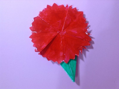 Diy : Mother's Day Origami Carnation - クローブ
