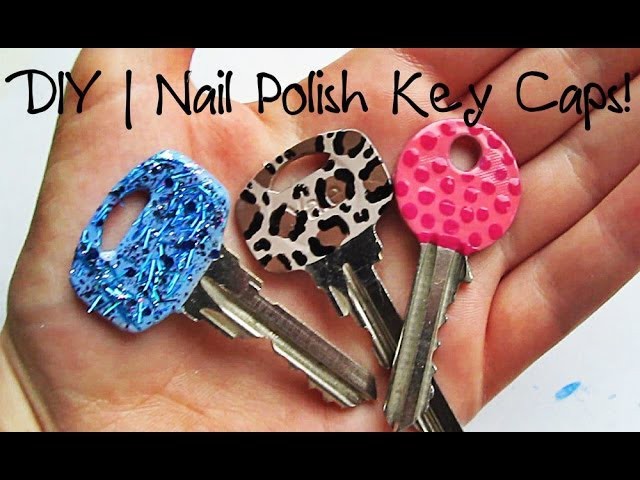 DIY |  Nail Polish Key Caps!
