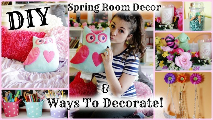 DIY Spring Room Decorations & Ways to Decorate! | March Marvel Day 5