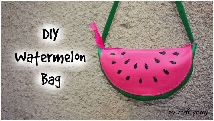 DIY Watermelon Bag