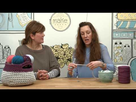 Easy Crochet Basket Project Preview