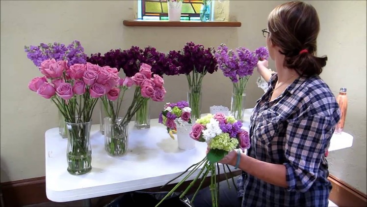 Flower Moxie Tutorial: DIY Bridesmaid Bouquet
