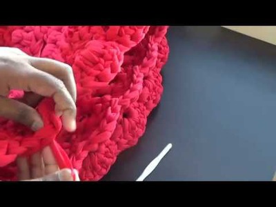 Gorgeous Mandala Rug crochet tutorial Tamil