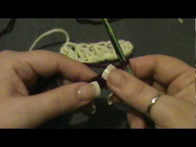 How to Crochet a "Double Crochet Cluster" Stitch