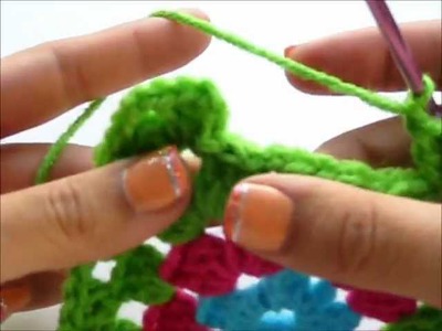 How to Crochet a Granny Square From Start to Finish with Multiple Colors and Hiding Tails