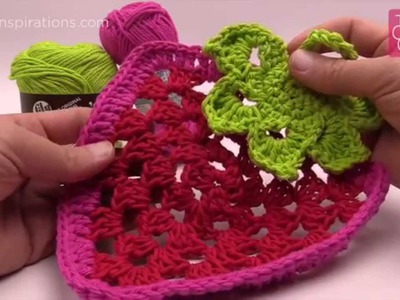 How To Crochet A Strawberry Dishcloth