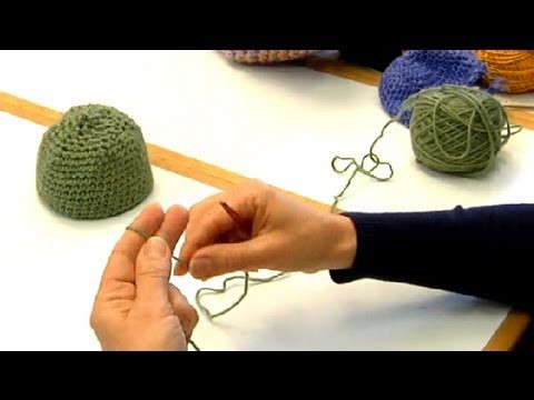 How to Crochet a Toddler's Hat in Single Stitch : Crocheting Clothes for Kids