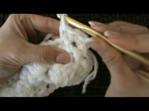 How To Crochet Border Edge Trim #1  Learn the "Trellis" Edge