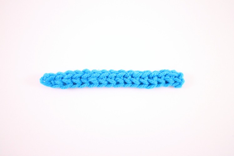 How to Crochet Foundation Single Crochet Left Handed