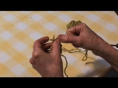 How to Increase Knit Stitches by Knitting Front & Back Loops : Knitting