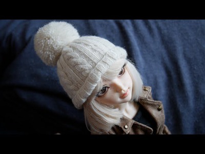 How to knit a doll hat