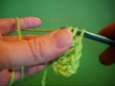 How to make a Double Crochet Chain aka Foundation Double Crochet