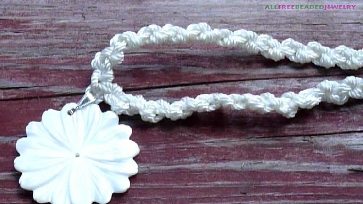 How to Make a Rope Necklace -- Wear to the Beach Jewelry Tutorial: Episode One