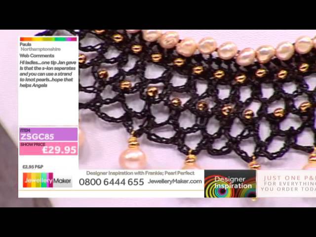 [How to make Crochet Steam Punk Jewellery] - JewelleryMaker DI 19-3-15