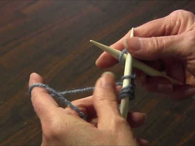 Knitting Bastic - Cable Cast On Method