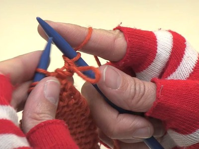 Learn how knit: Loop stitch knitting