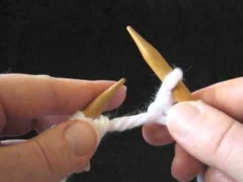 Learn the Knit Stitch