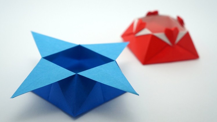 Origami Star Box (traditional model)
