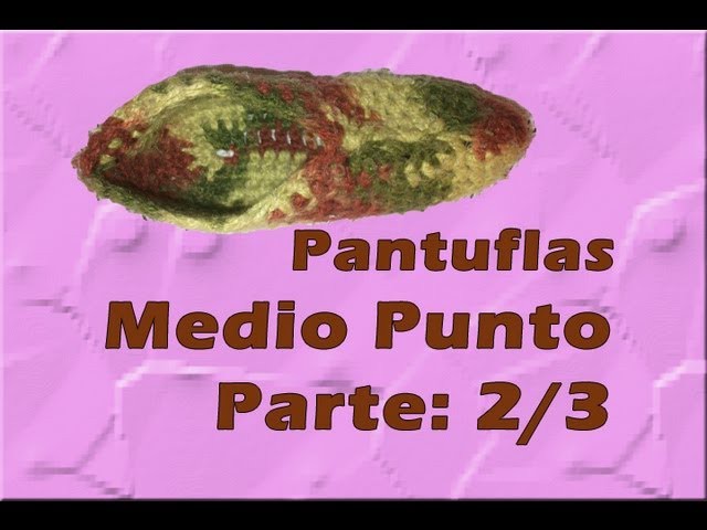 Pantuflas Medio Punto (2.3)
