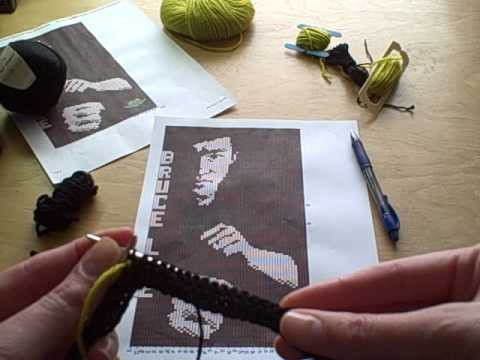 Preparing your Intarsia chart to knit