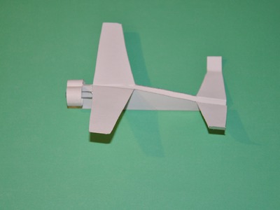 Samolot z papieru # tektury krok po kroku # Paper plane DIY