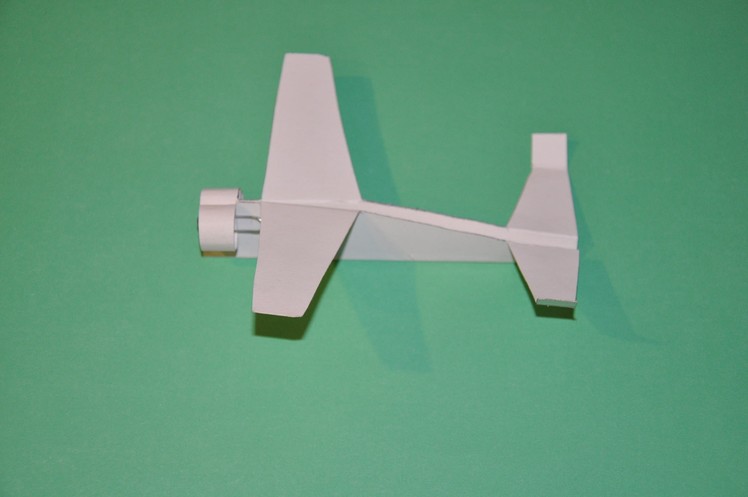 Samolot z papieru # tektury krok po kroku # Paper plane DIY