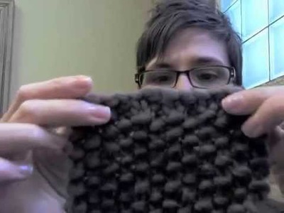 Seed vs. Moss Stitch-- So What's the Difference?