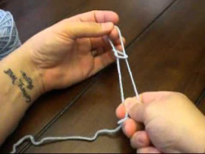 Beginning Crochet, how to make a slipknot